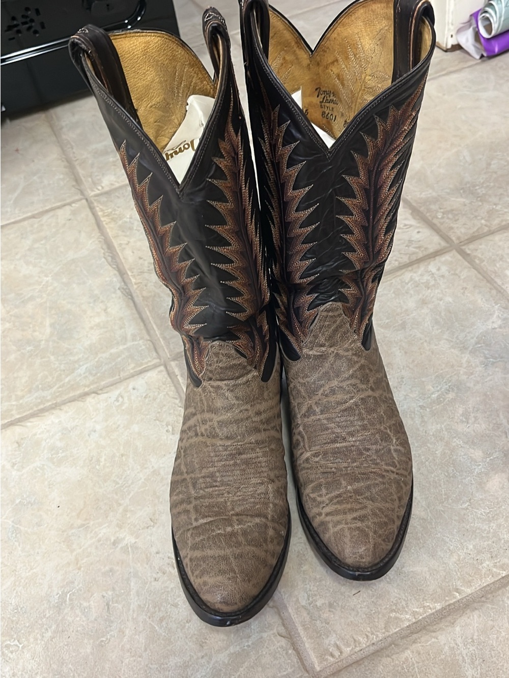Men’s Nocona boots (Lizard)